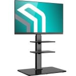 Meuble TV Onkron TS5550-B avec hauteur réglable et base pivotante 32"/ 65" Vesa 600x400 Max 40Kg