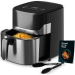 Heißluftfritteuse Noaton A62 Pro Plus 6,2L 1600W Edelstahl Touchscreen