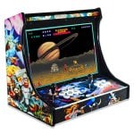 UnicView Bartop Arcade Recreativa 22" Joysticks Arcade y 6 Botones de Juego + Monedero