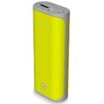 Celly PBD5000LG Batería Externa 5000mAh 2A Light Green Amarillo