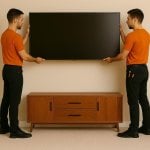 Instalación de televisión =<50" a domicilio