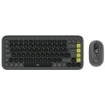 Logitech POP Icon Combo Pack Clavier + Souris Bluetooth sans fil Graphite et Vert Logitech POP Icon Combo Pack Clavier + Souris Bluetooth sans fil Graphite et Vert
