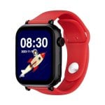 SaveFamily Plus Smartwatch 4G GPS 40mm Display Digitale Nero Correa Rossa IP67 SOS