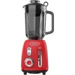 Cecotec Power Black Titanium RetroRed Mixeur en verre rétro 4 lames 1,5 L 1200 W Rouge