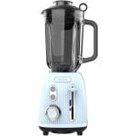 Licuadora Cecotec Power Black Titanium RetroBlue 1,5L 1200W 4 lames Pulse verre Licuadora Cecotec Power Black Titanium RetroBlue 1,5L 1200W 4 lames Pulse verre