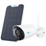 Reolink Argus Series B320 Câmara Vigilância WiFi IP Exterior com Painel Solar FullHD Visão Noturna Reolink Argus Series B320 Câmara Vigilância WiFi IP Exterior com Painel Solar FullHD Visão Noturna