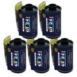 Gt Photo Gt24film 35-mm-Farbfilm, 5 Rollen, 24 Aufnahmen Gt Photo Gt24film 35-mm-Farbfilm, 5 Rollen, 24 Aufnahmen