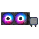 Kit de refroidissement liquide MSI MAG CORELIQUID A13 240 ARGB 240 mm Noir