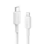 Anker Cable Trenzado de USB-C a Lightning 1.8m Blanco Anker Cable Trenzado de USB-C a Lightning 1.8m Blanco