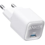 Chargeur Mur USB-C 30W Anker Nano 3 Blanc