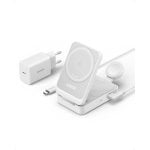 Chargeur sans fil Anker MagGo 3 en 1 Qi2 15 W