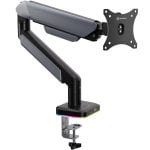 Onkron G110-BG Supporto per monitor da scrivania 15"-42" Fino a 15 kg Max VESA 100x100 Nero/Grigio