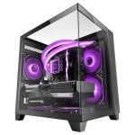 Mars Gaming Mc-3cm Caja Microatx Vista 3d Triple Cristal Templado Doble Cámara Lateral Negro Mars Gaming Mc-3cm Caja Microatx Vista 3d Triple Cristal Templado Doble Cámara Lateral Negro