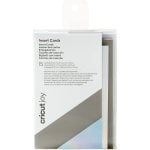 Cricut Joy Holo A18 M18 Tarjetas Insertables Holográficas Gris Astilla 15 Unidades Cricut Joy Holo A18 M18 Tarjetas Insertables Holográficas Gris Astilla 15 Unidades