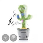 Cactus dansant et parlant rechargeable Innovagoods avec musique et LED multicolores Cacxi Cactus dansant et parlant rechargeable Innovagoods avec musique et LED multicolores Cacxi