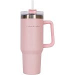 Flamingueo Pink Tazza Termica in Acciaio Inossidabile per Bevande Fredde 24 Ore e Calde 10 Ore Capacità 1,18 L