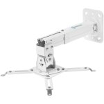 Onkron K3A-W Proiettore da Soffitto Inclinabile e Girevole Supporto Max 10Kg Bianco