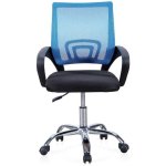 Adec Vita Silla de Escritorio Giratoria con Altura Regulable 90-102x60x60cm Negro/Azul