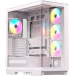 Nfortec Ursa ARGB Mid-Tower E-ATX gehärtetes Glas USB-C weiß Nfortec Ursa ARGB Mid-Tower E-ATX gehärtetes Glas USB-C weiß