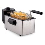 Alpina Freidora de Aceite 3L 2000W Acero Inoxidable Alpina Freidora de Aceite 3L 2000W Acero Inoxidable