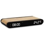 Mooov 477349 Despertador Efecto Madera con Cargador por Inducción de 15W Mooov 477349 Despertador Efecto Madera con Cargador por Inducción de 15W