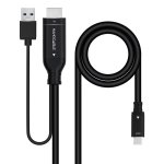 Nanocable Cabo DisplayPort Macho para USB-C Macho 1.8m Preto