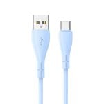 Cool Cabo USB Silicone Universal Tipo-A para Tipo-C 1m Azul Celeste Cool Cabo USB Silicone Universal Tipo-A para Tipo-C 1m Azul Celeste