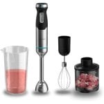 Mixeur plongeant Cecotec Power Pulsar 2300MAX Cream&Crrush 4 lames 2300W