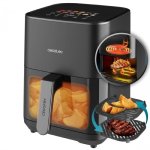 Freidora de aire Cecotec Cecofry&Grill Duoheat 4000 4L 1900W Ventana Doble Resistencia