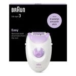 Epilierer Braun Silk-épil 3 3-000 2 Stufen Mit Licht Massageaufsatz