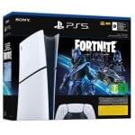Consola Sony PlayStation 5 Slim Digital Edition 1TB Blanco/Negro + Pack Fortnite Cobalt Star
