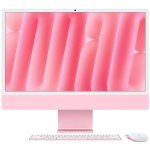 Apple iMac Apple M M4 59,7 cm (23.5") 4480 x 2520 Pixel PC All-in-one 16 GB 256 GB SSD macOS Sequoia Wi-Fi 6E (802.11ax) Rosa