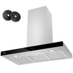 Hotte aspirante linéaire Ciarra CBCS9102 90 cm 650 m³/h 4 vitesses Classe A+++ Acier inoxydable Hotte aspirante linéaire Ciarra CBCS9102 90 cm 650 m³/h 4 vitesses Classe A+++ Acier inoxydable
