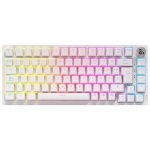 Newskill Pyros PRO Teclado Gaming Inalámbrico Mecánico 75% Hotswap Blanco