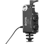 BOYA BY-MA2 Mezclador de Audio XLR de 2 Canales BOYA BY-MA2 Mezclador de Audio XLR de 2 Canales