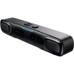 Soundbar Baseus AeQur DS10 2.0 5W Bluetooth USB-C RGB Schwarz