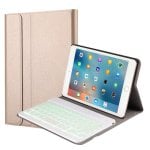 Custodia con tastiera Bluetooth Royal Bailey 1027D per iPad Mini 1/2/3 Oro