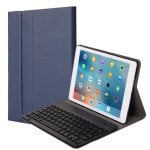Royal Bailey FT1030 Funda con Teclado Bluetooth para iPad Pro 9.7 (2018/2017) iPad Air/ Air 2 Azul