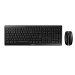 Teclado Cherry SX Combo Sem Fios 2.4 GHz AZERTY Francês Preto