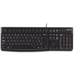 Logitech Keyboard K120 for Business teclado Universal USB QWERTY Inglés Negro