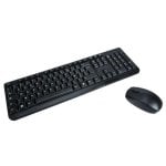 Teclado MCL ACK-2012W/N inalámbrico completo AZERTY con ratón óptico 1200 DPI