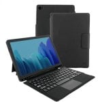 Funda Mobilis Galaxy Tab A9+ Teclado Bluetooth AZERTY Noir Résistante