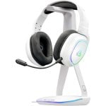 Support pour casque à hydrogène The G-Lab Stand avec HUB USB blanc Support pour casque à hydrogène The G-Lab Stand avec HUB USB blanc