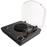 Tocadiscos Energy Sistem BlackSpin 10W Bluetooth Tracción Correa USB Negro