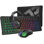 Tempest Combo 3100 PRO RGB Teclado + Ratón + Auriculares + Alfombrilla Tempest Combo 3100 PRO RGB Teclado + Ratón + Auriculares + Alfombrilla