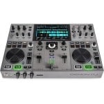 Denon DJ Prime Go+ Controlador de DJ Portátil e Misturador 2 Canais Cinzento