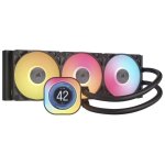 Refrigeração Líquida Corsair iCUE LINK TITAN 360 RX LCD 360mm 3 Ventoinhas RGB