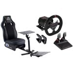 Volante FR-TEC FR-Force Racing Wheel + Cockpit FR-TEC Sprint Assento