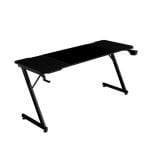 Mars Gaming MGD-X160 Ergonomischer Tisch, XXL-Mauspad, Kopfhörer- und Getränkehalter, 160x60cm, schwarz Mars Gaming MGD-X160 Ergonomischer Tisch, XXL-Mauspad, Kopfhörer- und Getränkehalter, 160x60cm, schwarz