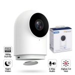 Aqara Camera Hub G2H Pro – Cámara 1080p + Hub Zigbee 3.0, Audio Bidireccional, Rec. Facial | HK
